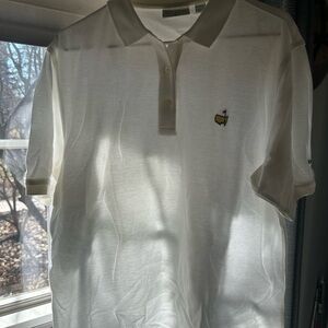 Masters White Cotton Polo